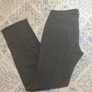 Departwest Gray Trouper Stretch Jean Buckle